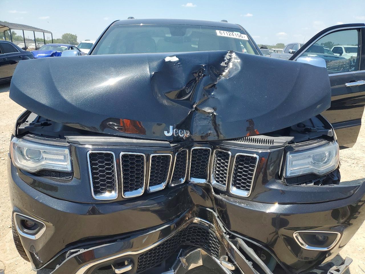 2014 Jeep Grand Cherokee Overland Black vin: 1C4RJFCG1EC264558