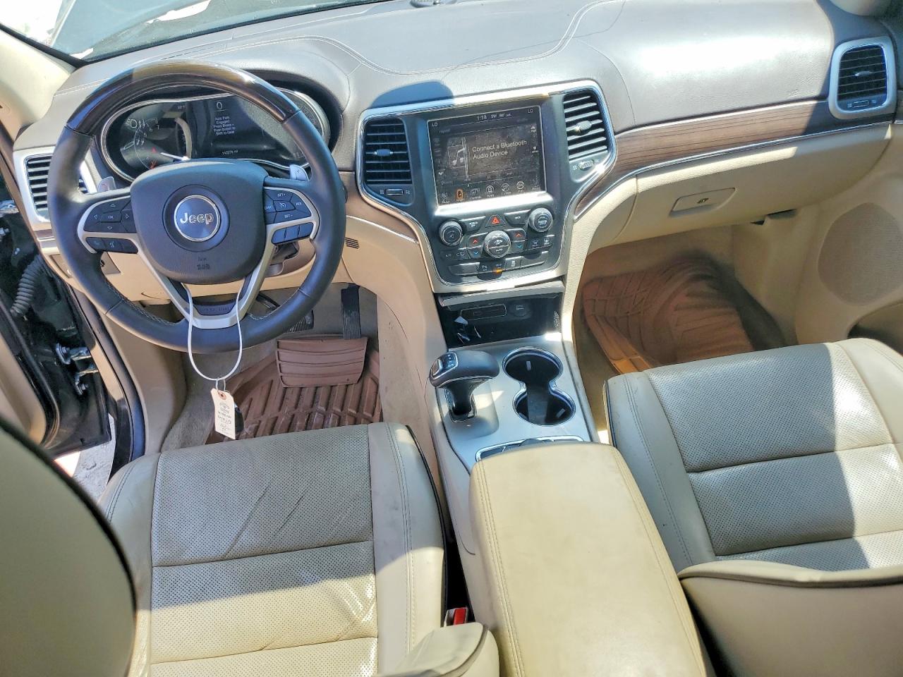 2014 Jeep Grand Cherokee Overland Black vin: 1C4RJFCG1EC264558