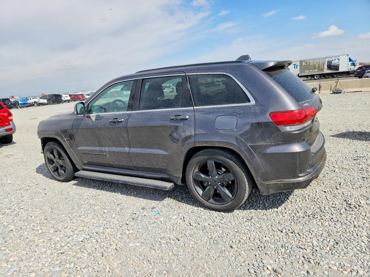 2015 Jeep Grand Cherokee Overland Gray vin: 1C4RJFCG1FC210226