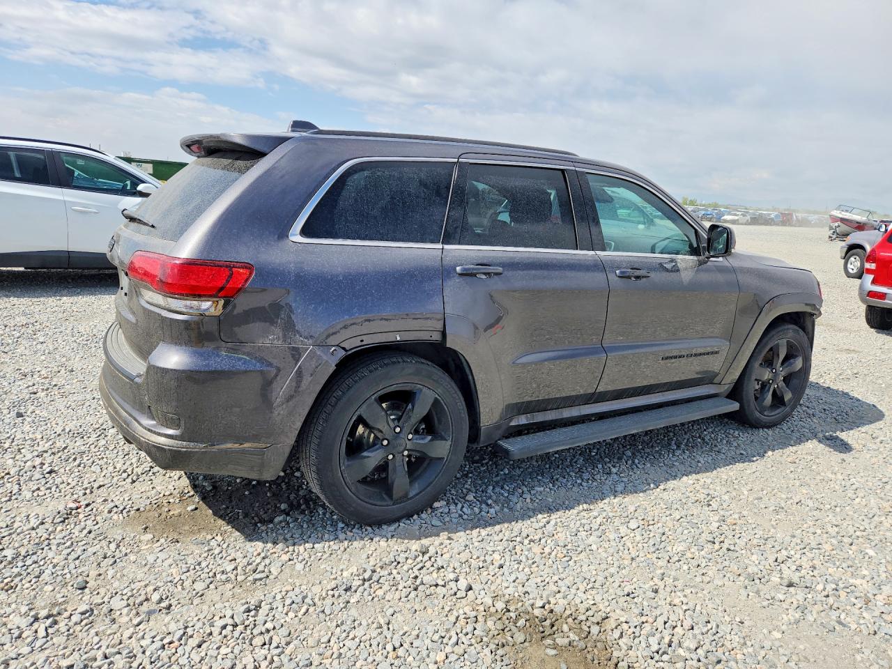 2015 Jeep Grand Cherokee Overland Gray vin: 1C4RJFCG1FC210226