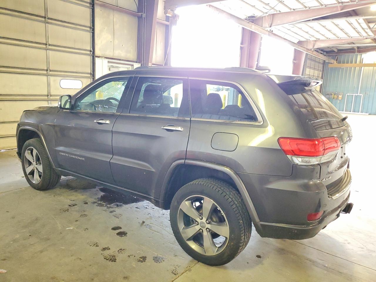 2015 Jeep Grand Cherokee Overland Серый vin: 1C4RJFCG1FC619844