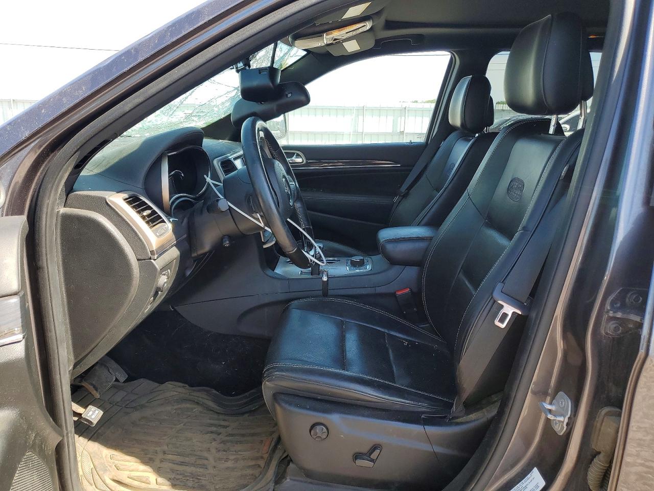 2015 Jeep Grand Cherokee Overland Серый vin: 1C4RJFCG1FC619844