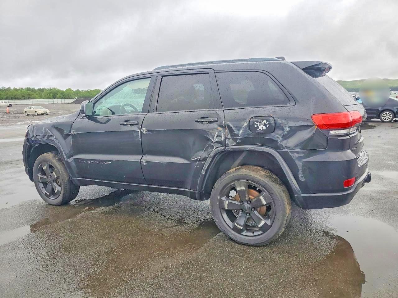 2015 Jeep Grand Cherokee Overland Charcoal vin: 1C4RJFCG1FC620069