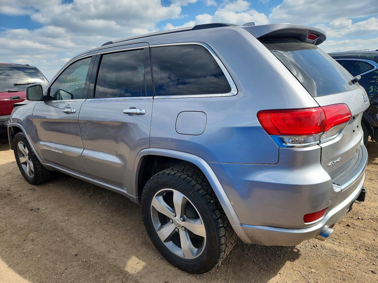 2015 Jeep Grand Cherokee Overland Серебряный vin: 1C4RJFCG1FC739773