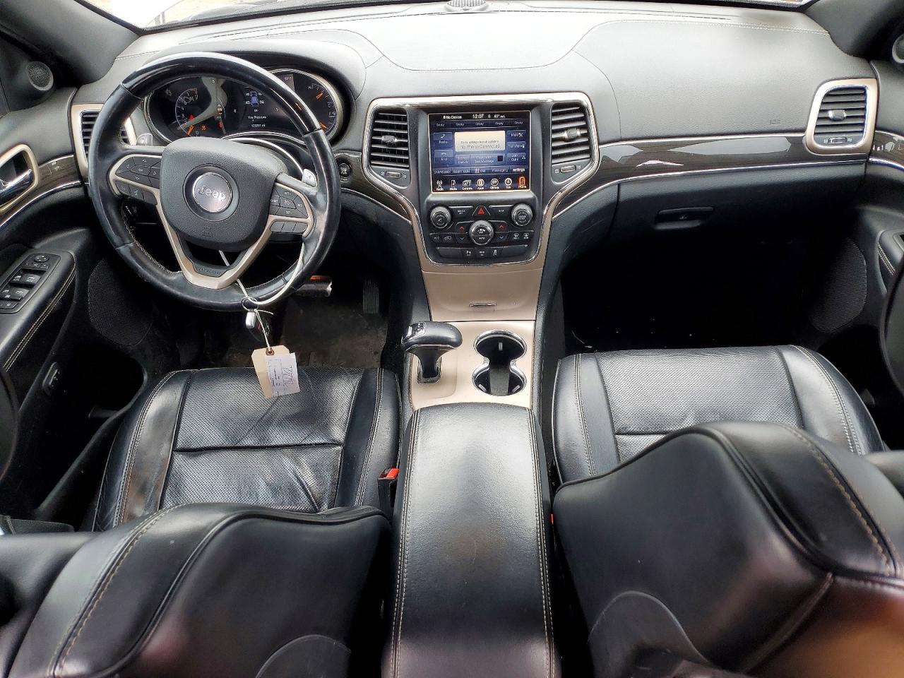 2015 Jeep Grand Cherokee Overland Серебряный vin: 1C4RJFCG1FC739773