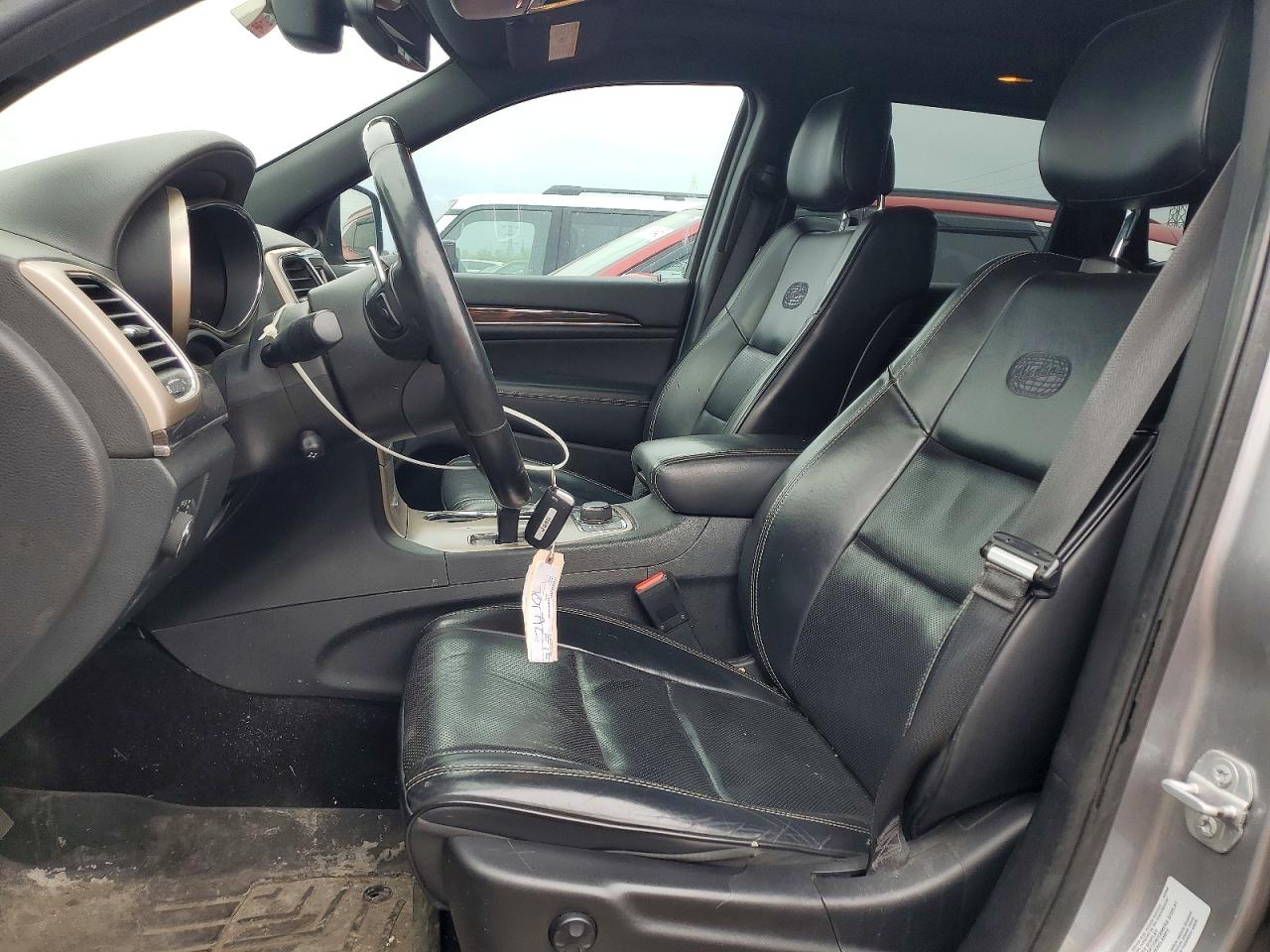 2015 Jeep Grand Cherokee Overland Серебряный vin: 1C4RJFCG1FC739773