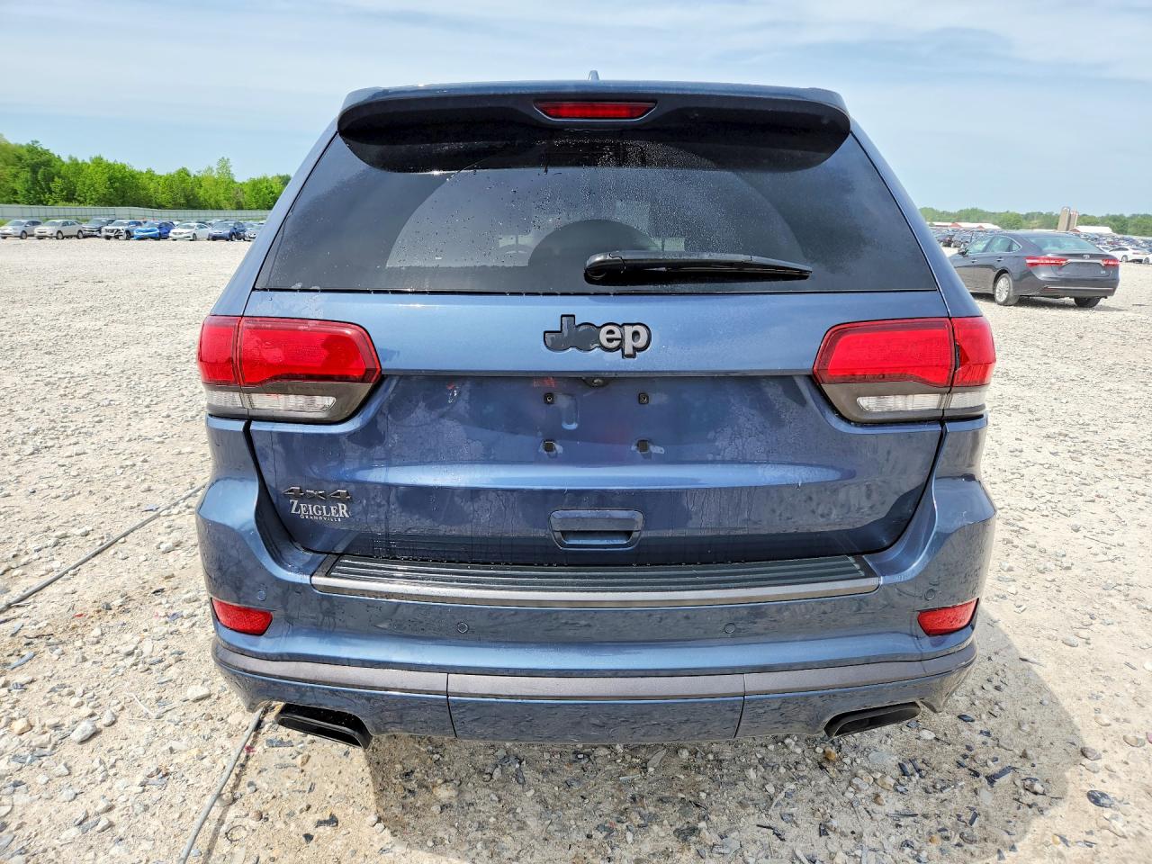 2021 Jeep Grand Cherokee Overland Blue vin: 1C4RJFCG1MC594344