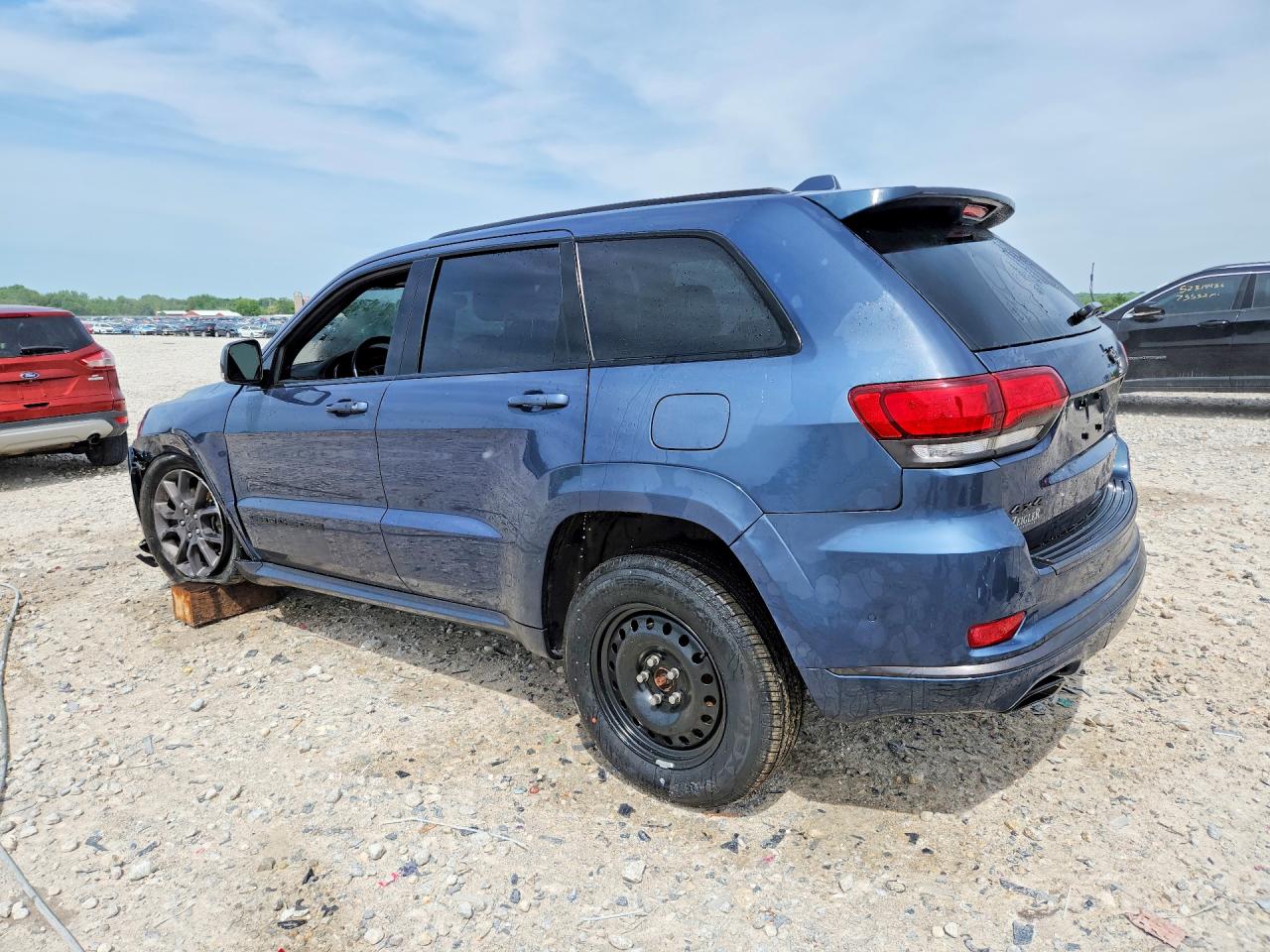 2021 Jeep Grand Cherokee Overland Blue vin: 1C4RJFCG1MC594344