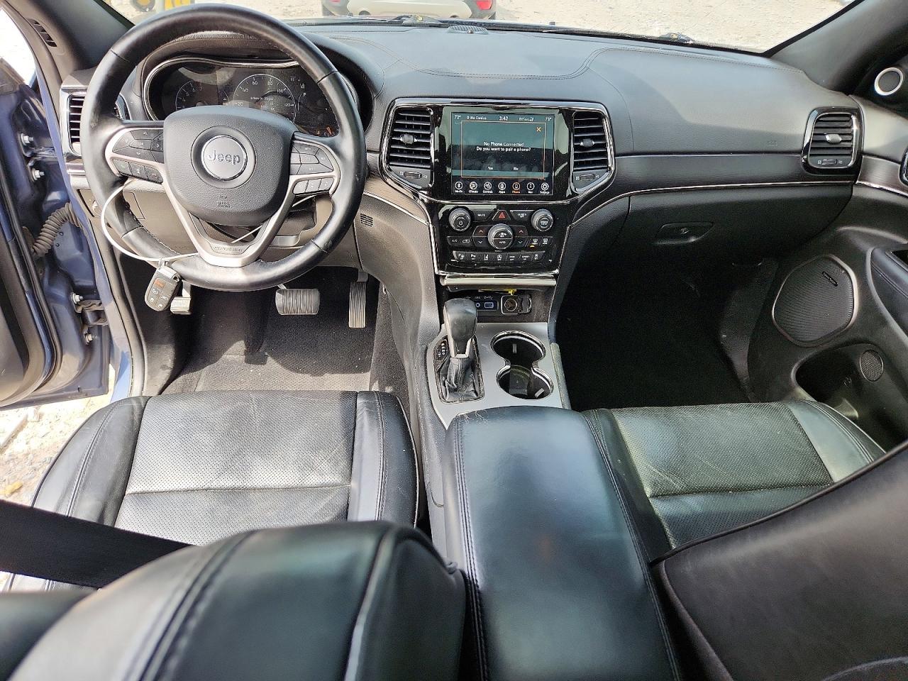 2021 Jeep Grand Cherokee Overland Blue vin: 1C4RJFCG1MC594344