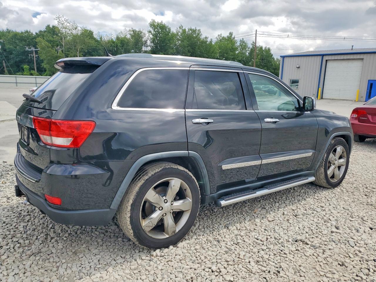 2012 Jeep Grand Cherokee Overland Black vin: 1C4RJFCG2CC133331