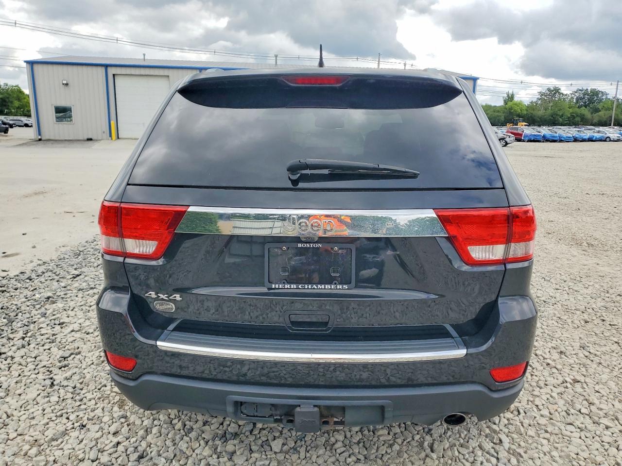 2012 Jeep Grand Cherokee Overland Black vin: 1C4RJFCG2CC133331
