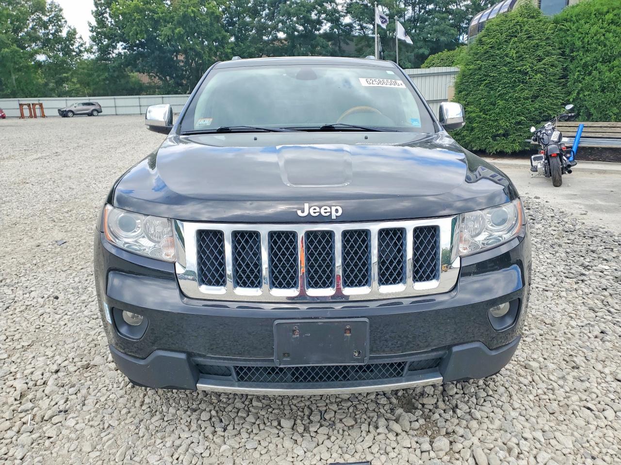 2012 Jeep Grand Cherokee Overland Black vin: 1C4RJFCG2CC133331