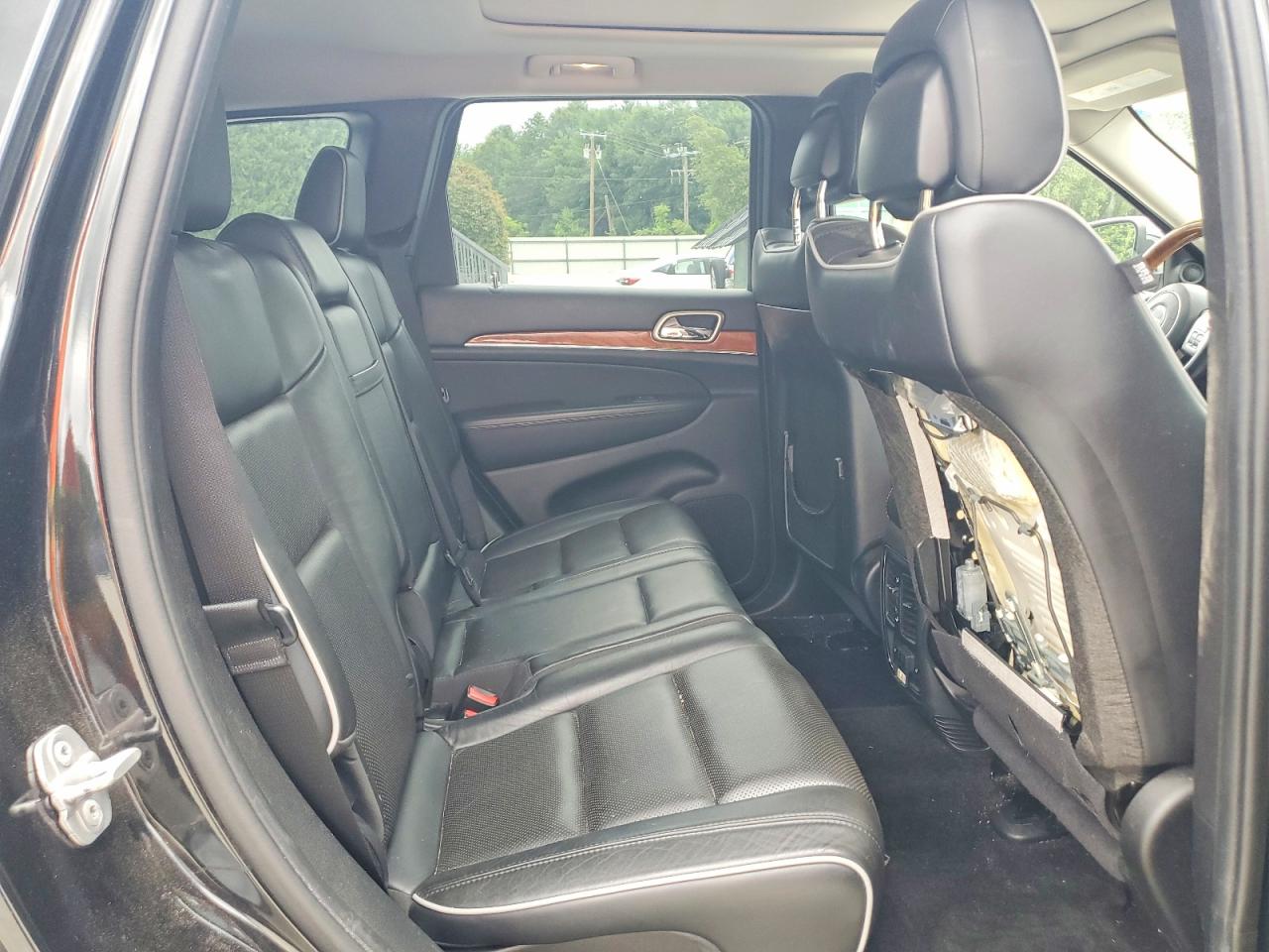 2012 Jeep Grand Cherokee Overland Black vin: 1C4RJFCG2CC133331