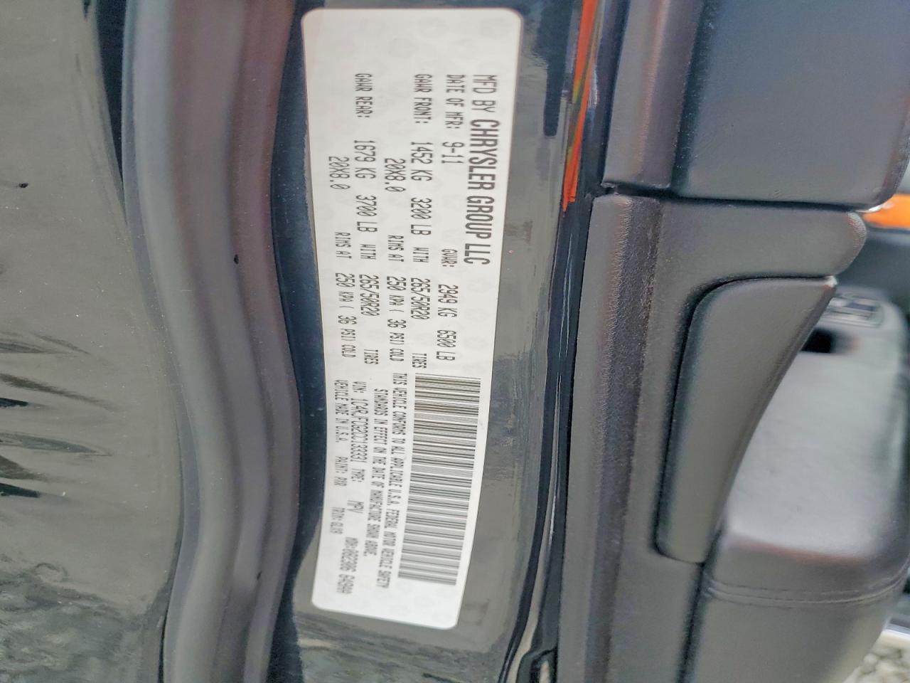 2012 Jeep Grand Cherokee Overland Black vin: 1C4RJFCG2CC133331
