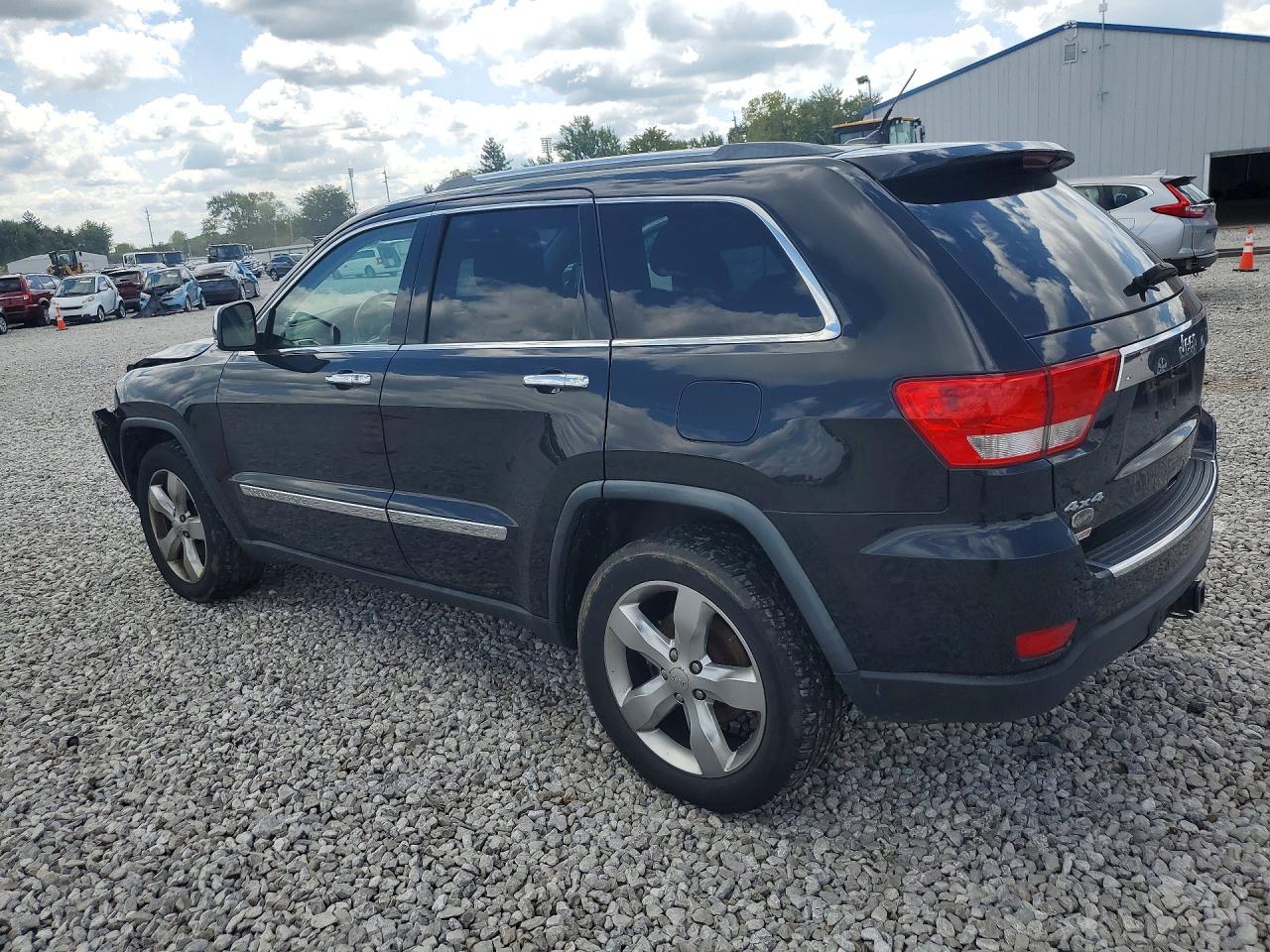 2012 Jeep Grand Cherokee Overland Black vin: 1C4RJFCG2CC184716