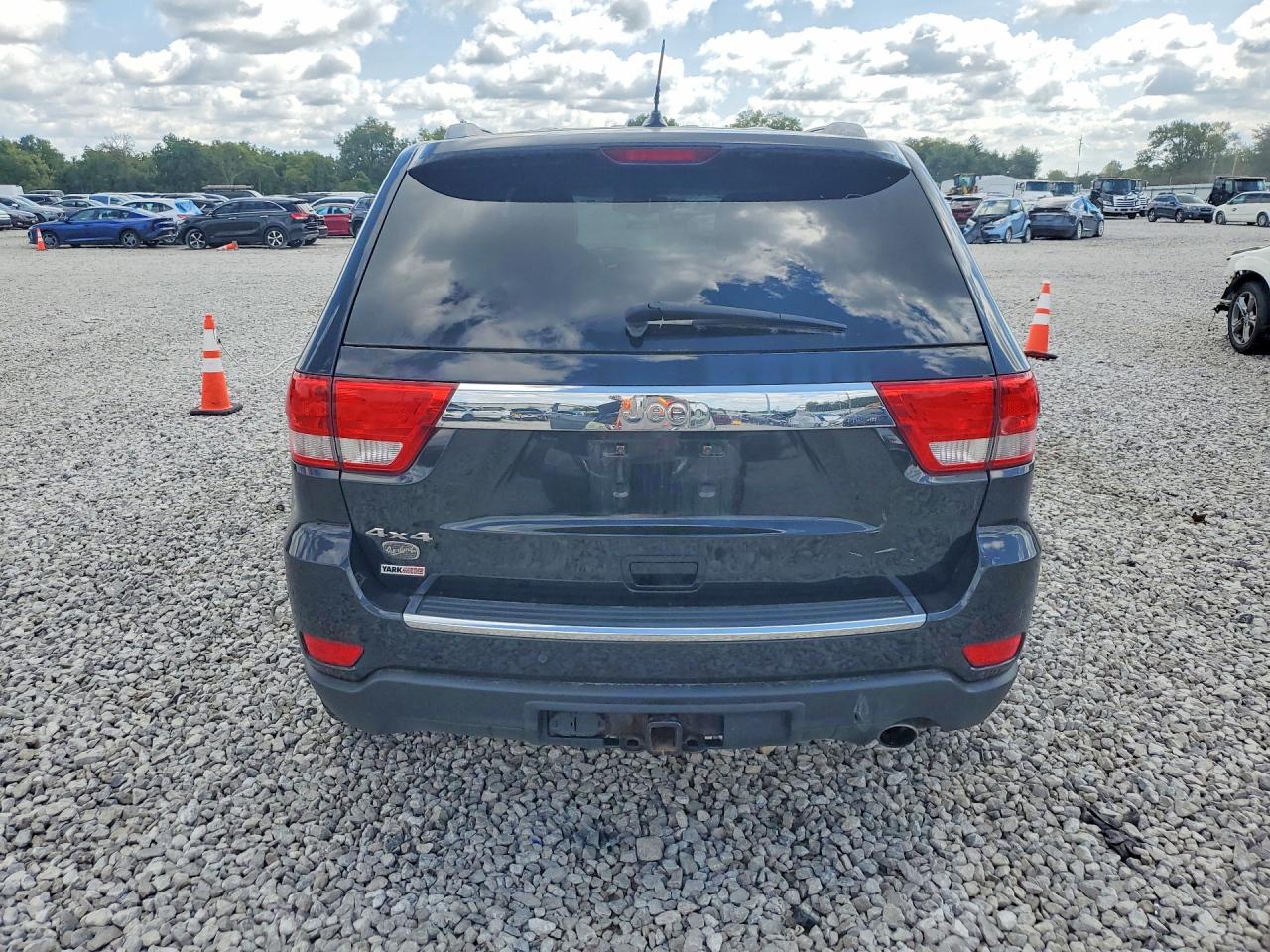 2012 Jeep Grand Cherokee Overland Black vin: 1C4RJFCG2CC184716