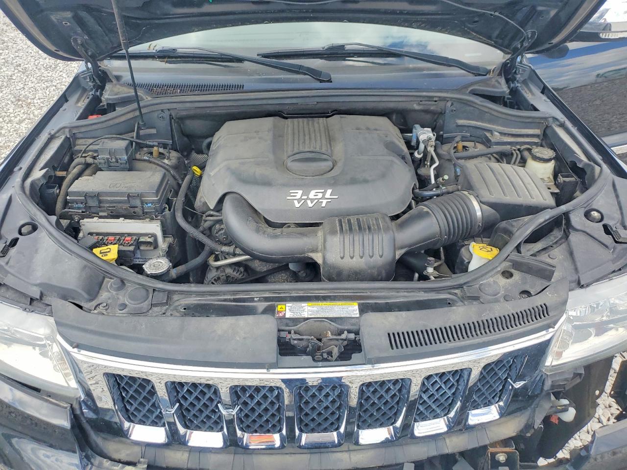 2012 Jeep Grand Cherokee Overland Black vin: 1C4RJFCG2CC184716