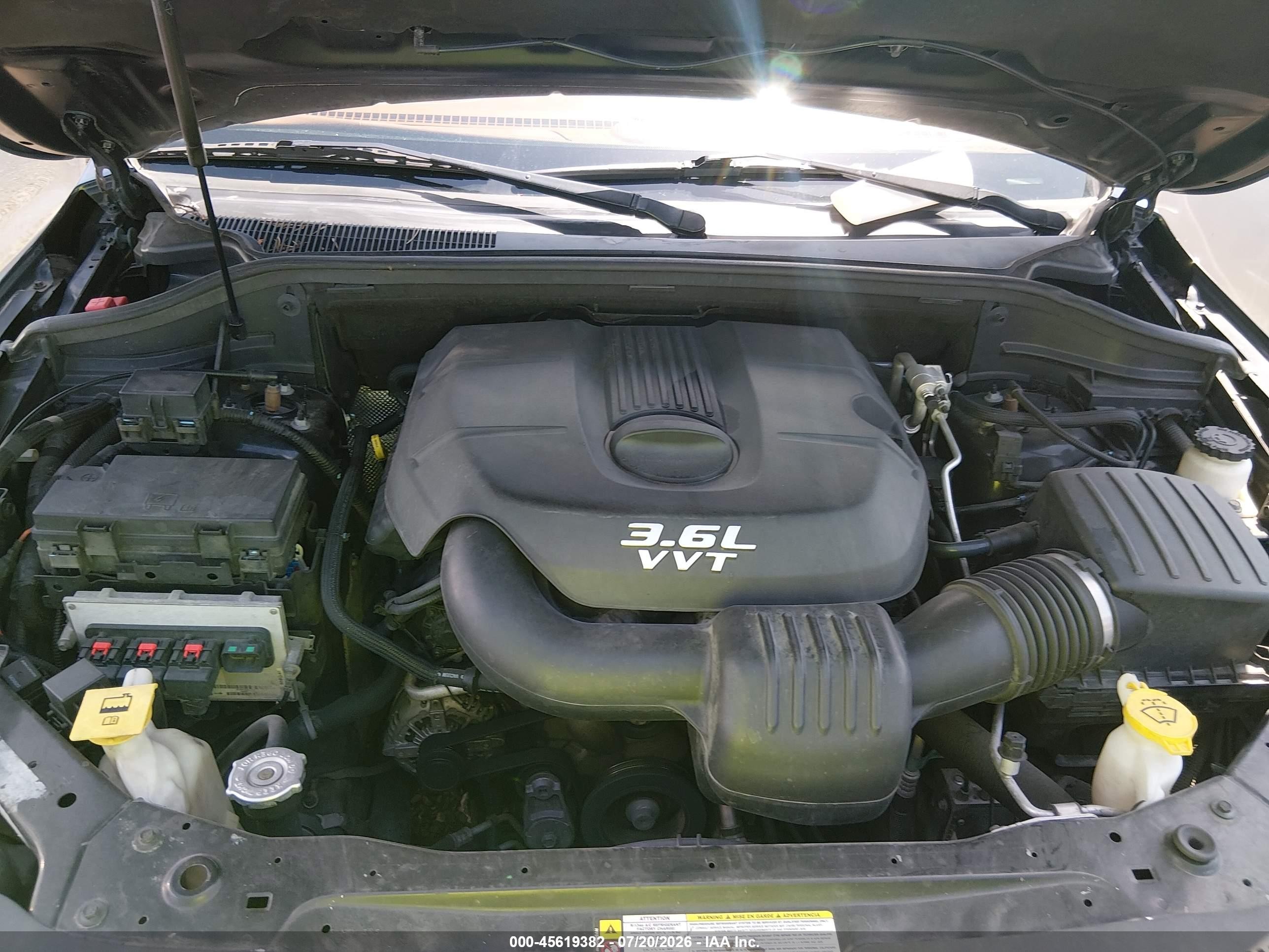 2012 Jeep Grand Cherokee Overland Черный vin: 1C4RJFCG2CC220761