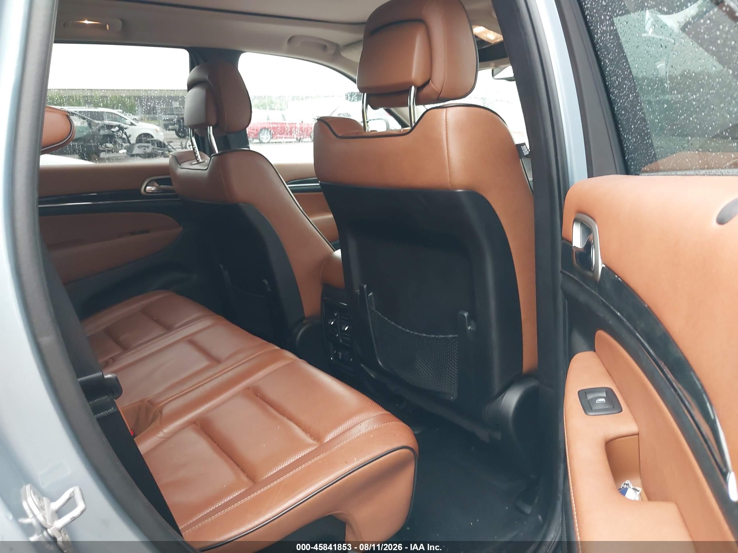 2012 Jeep Grand Cherokee Overland Light Blue vin: 1C4RJFCG2CC280488