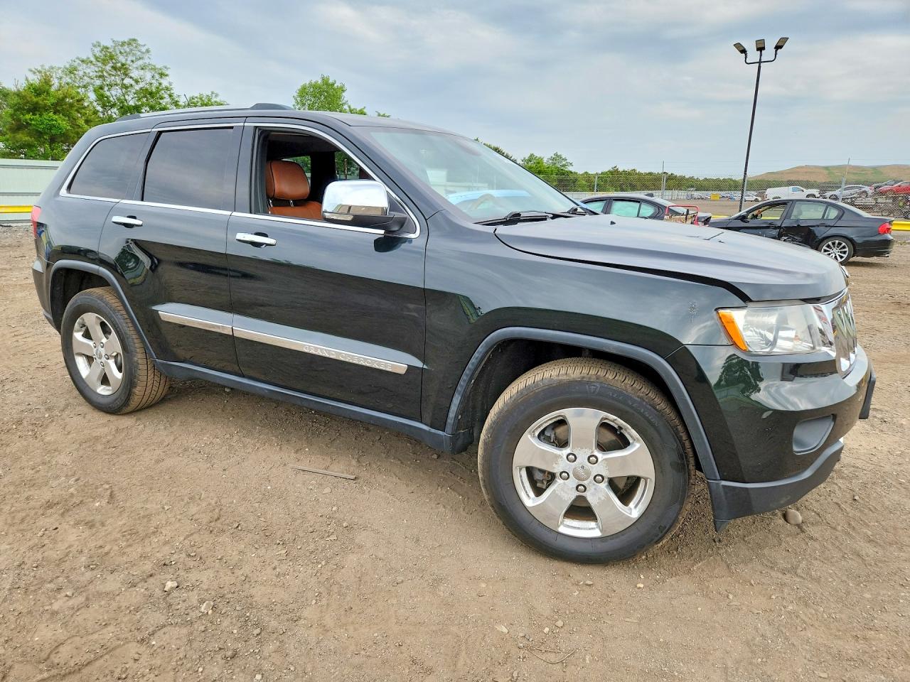 2012 Jeep Grand Cherokee Overland Черный vin: 1C4RJFCG2CC351768