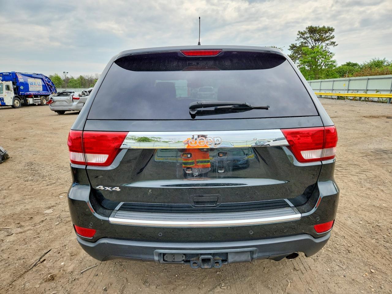 2012 Jeep Grand Cherokee Overland Черный vin: 1C4RJFCG2CC351768