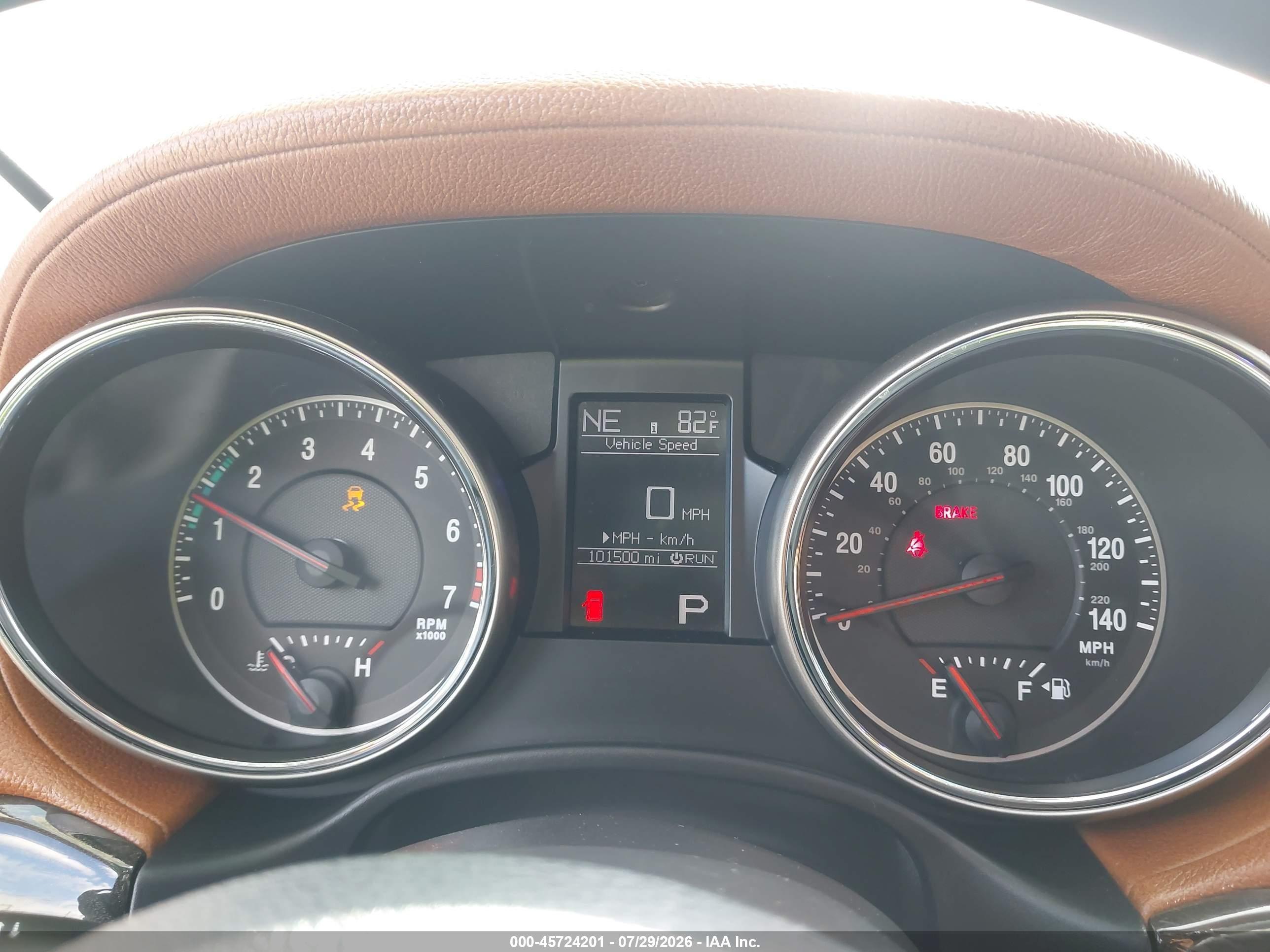 2013 Jeep Grand Cherokee Overland Summit Black vin: 1C4RJFCG2DC654504