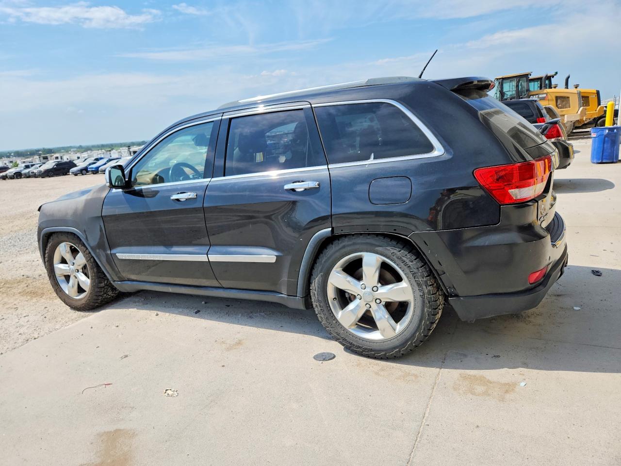 2013 Jeep Grand Cherokee Overland Black vin: 1C4RJFCG2DC654518