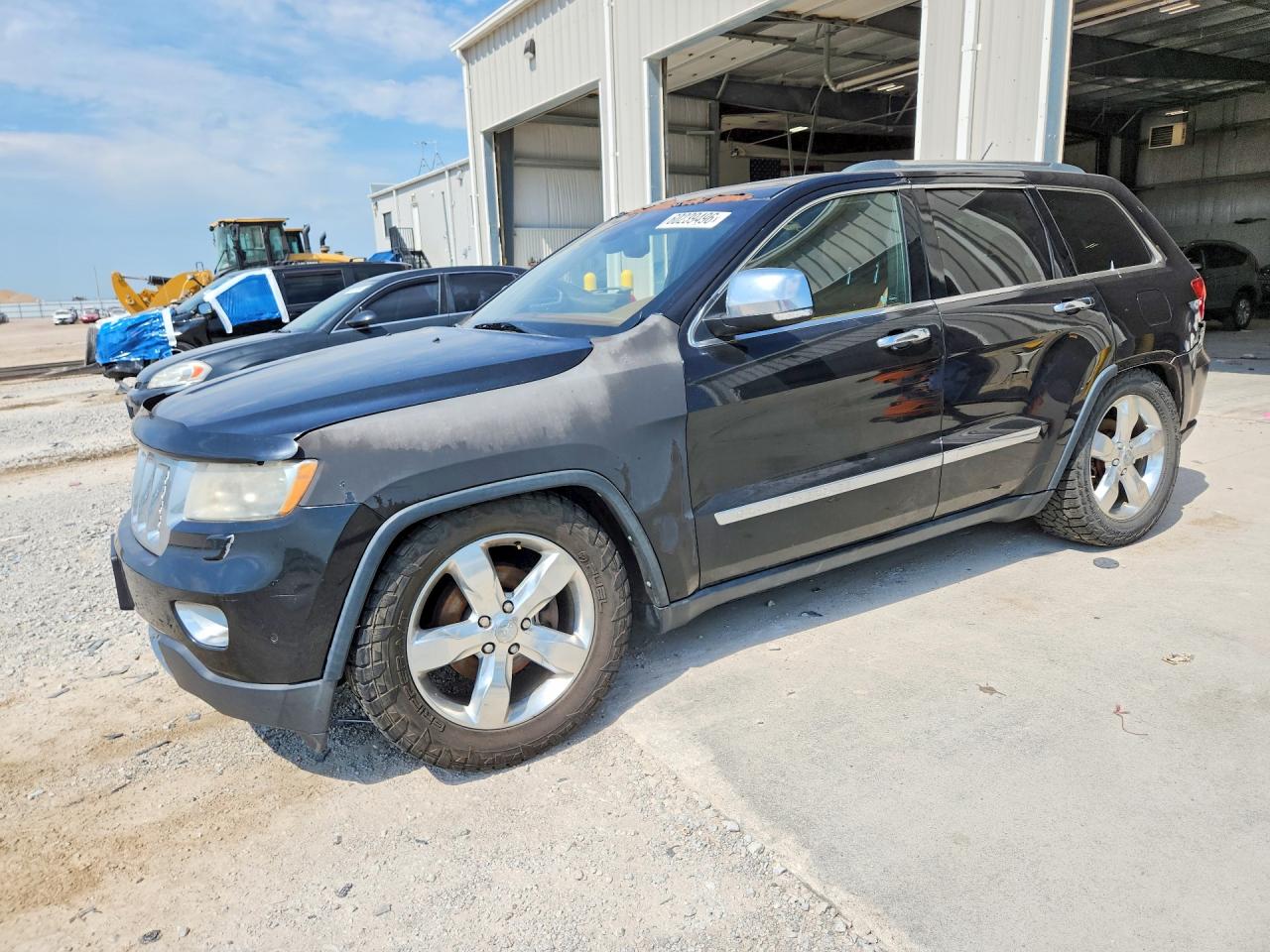 2013 Jeep Grand Cherokee Overland Black vin: 1C4RJFCG2DC654518