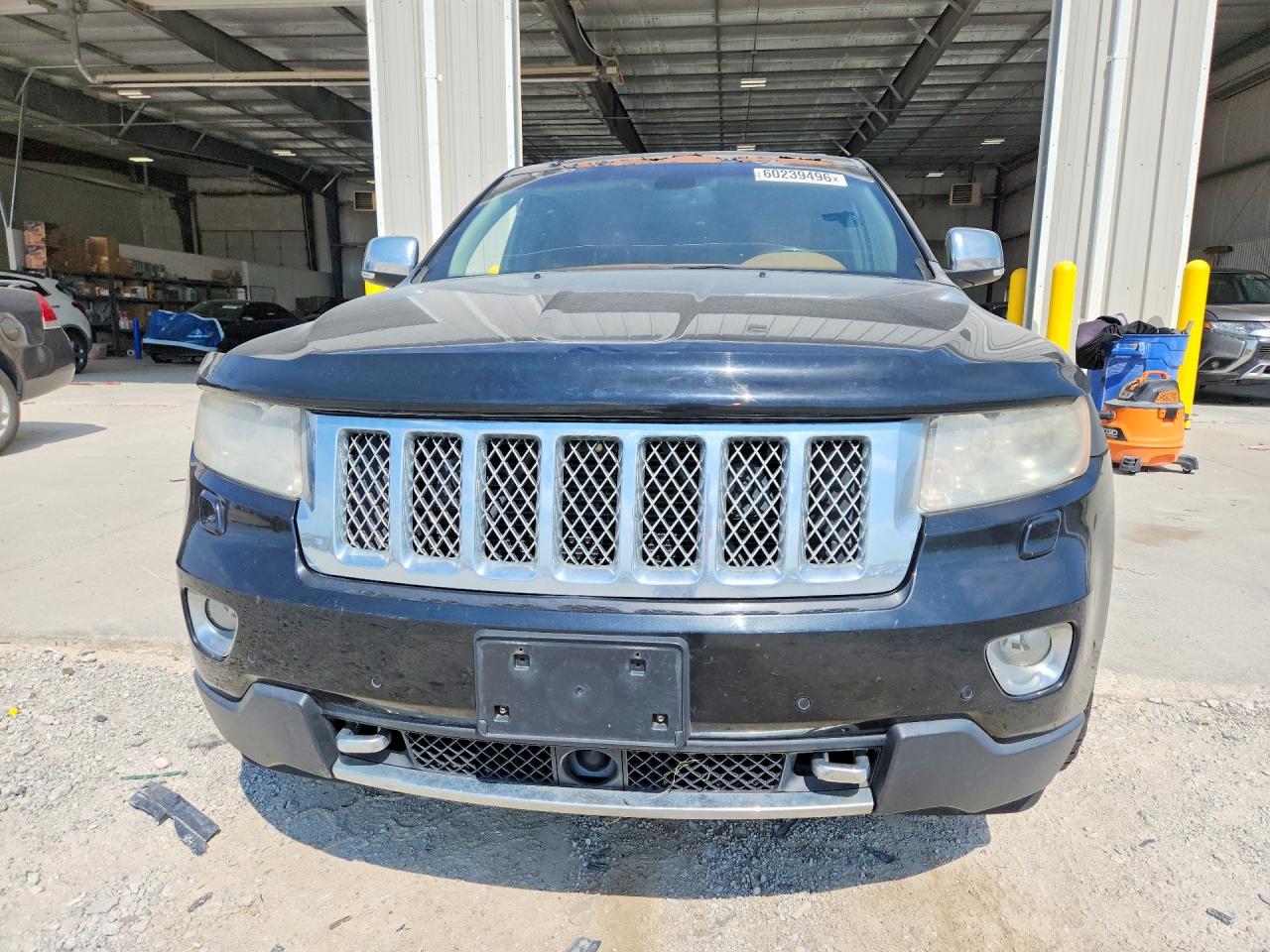 2013 Jeep Grand Cherokee Overland Black vin: 1C4RJFCG2DC654518