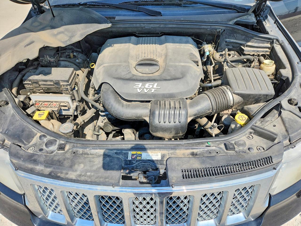 2013 Jeep Grand Cherokee Overland Black vin: 1C4RJFCG2DC654518