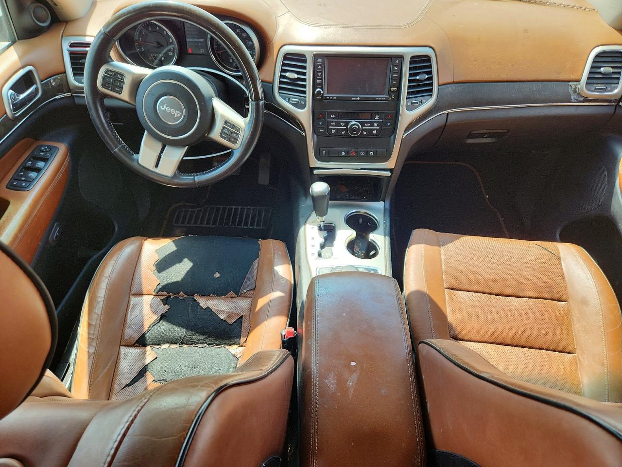 2013 Jeep Grand Cherokee Overland Black vin: 1C4RJFCG2DC654518