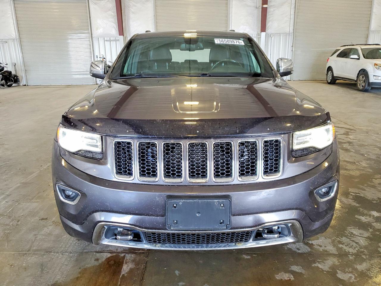 2014 Jeep Grand Cherokee Overland Gray vin: 1C4RJFCG2EC294216