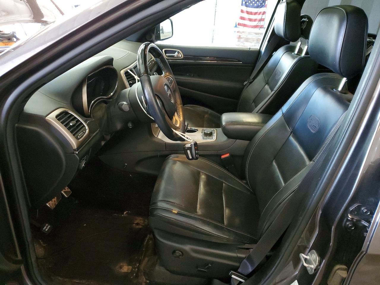 2014 Jeep Grand Cherokee Overland Gray vin: 1C4RJFCG2EC294216