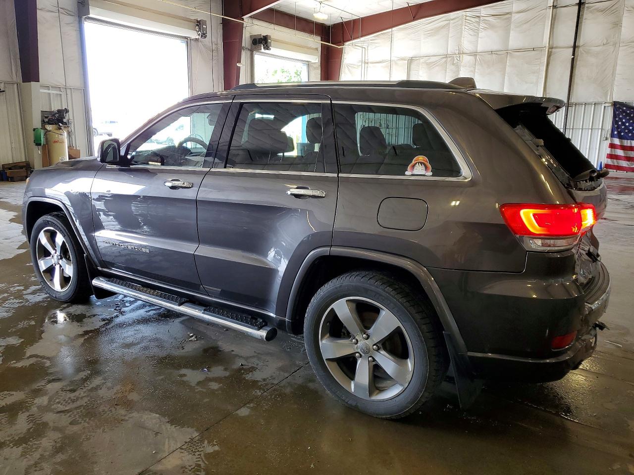 2014 Jeep Grand Cherokee Overland Gray vin: 1C4RJFCG2EC294216
