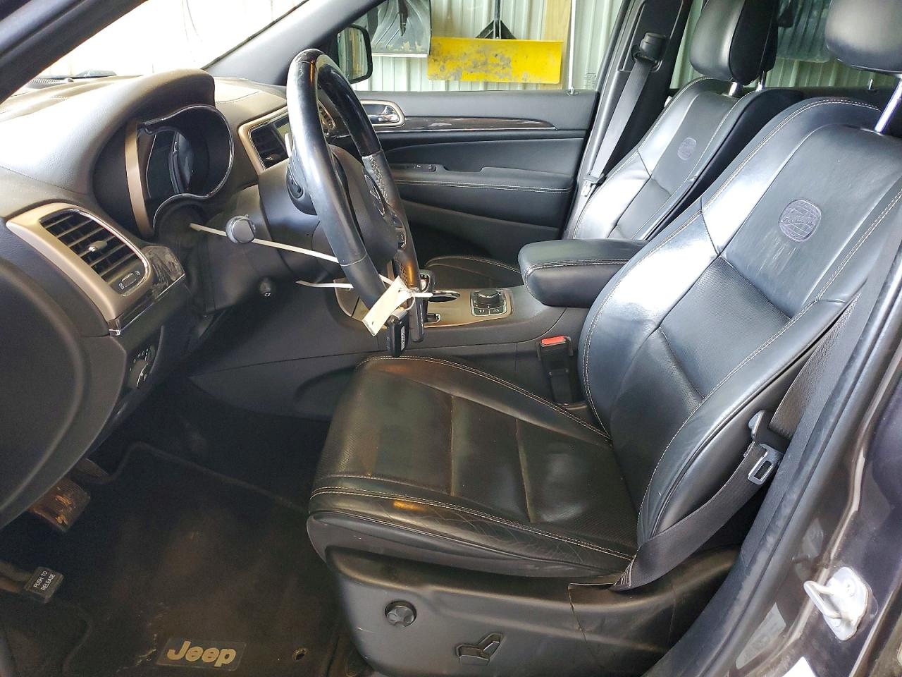 2014 Jeep Grand Cherokee Overland Gray vin: 1C4RJFCG2EC426259