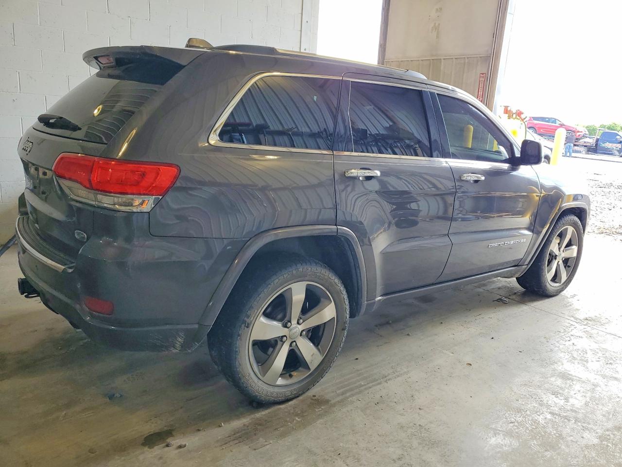 2014 Jeep Grand Cherokee Overland Gray vin: 1C4RJFCG2EC426259