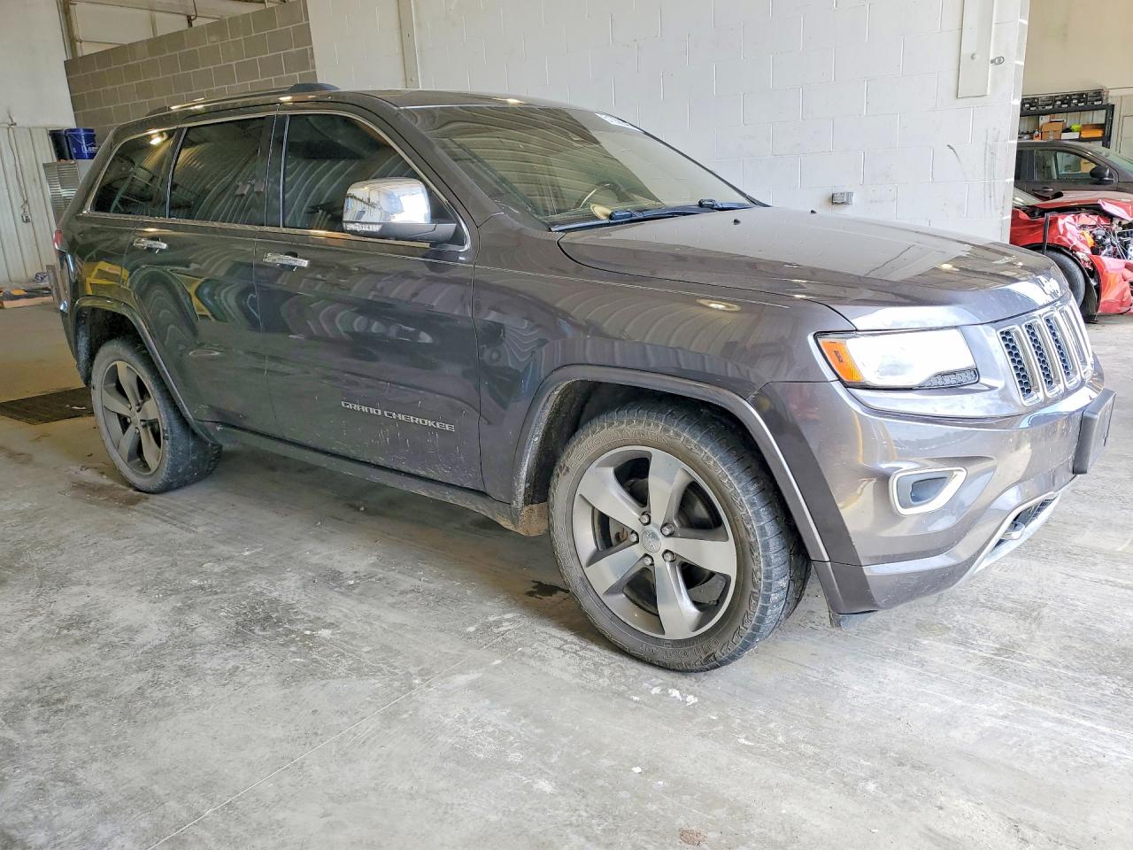 2014 Jeep Grand Cherokee Overland Gray vin: 1C4RJFCG2EC426259
