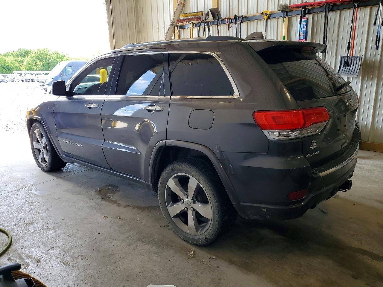 2014 Jeep Grand Cherokee Overland Gray vin: 1C4RJFCG2EC426259