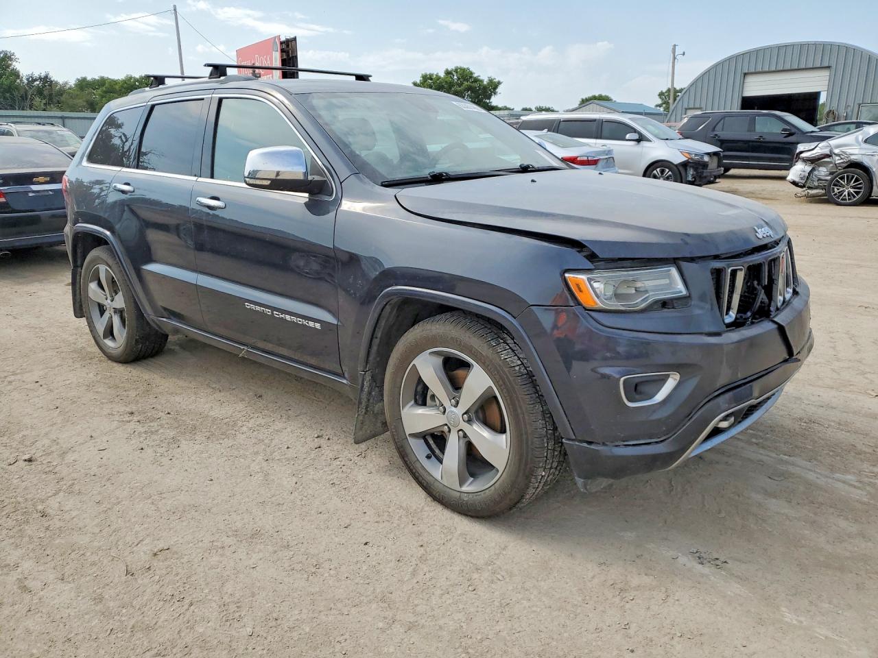 2015 Jeep Grand Cherokee Overland Charcoal vin: 1C4RJFCG2FC130885