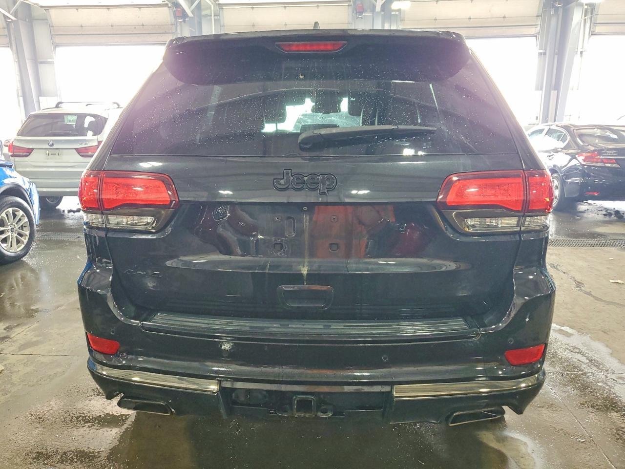 2015 Jeep Grand Cherokee Overland Black vin: 1C4RJFCG2FC241534