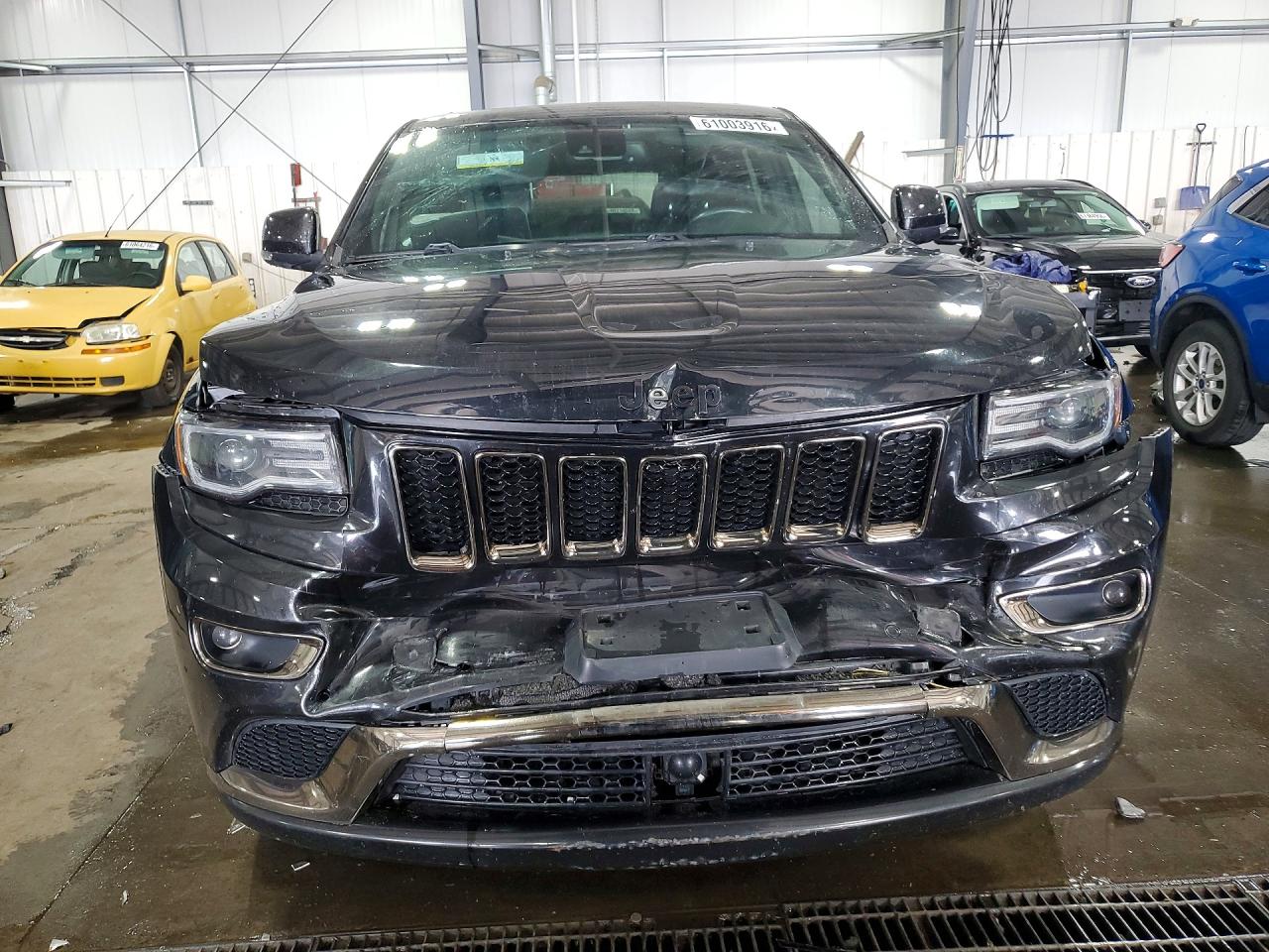 2015 Jeep Grand Cherokee Overland Black vin: 1C4RJFCG2FC241534