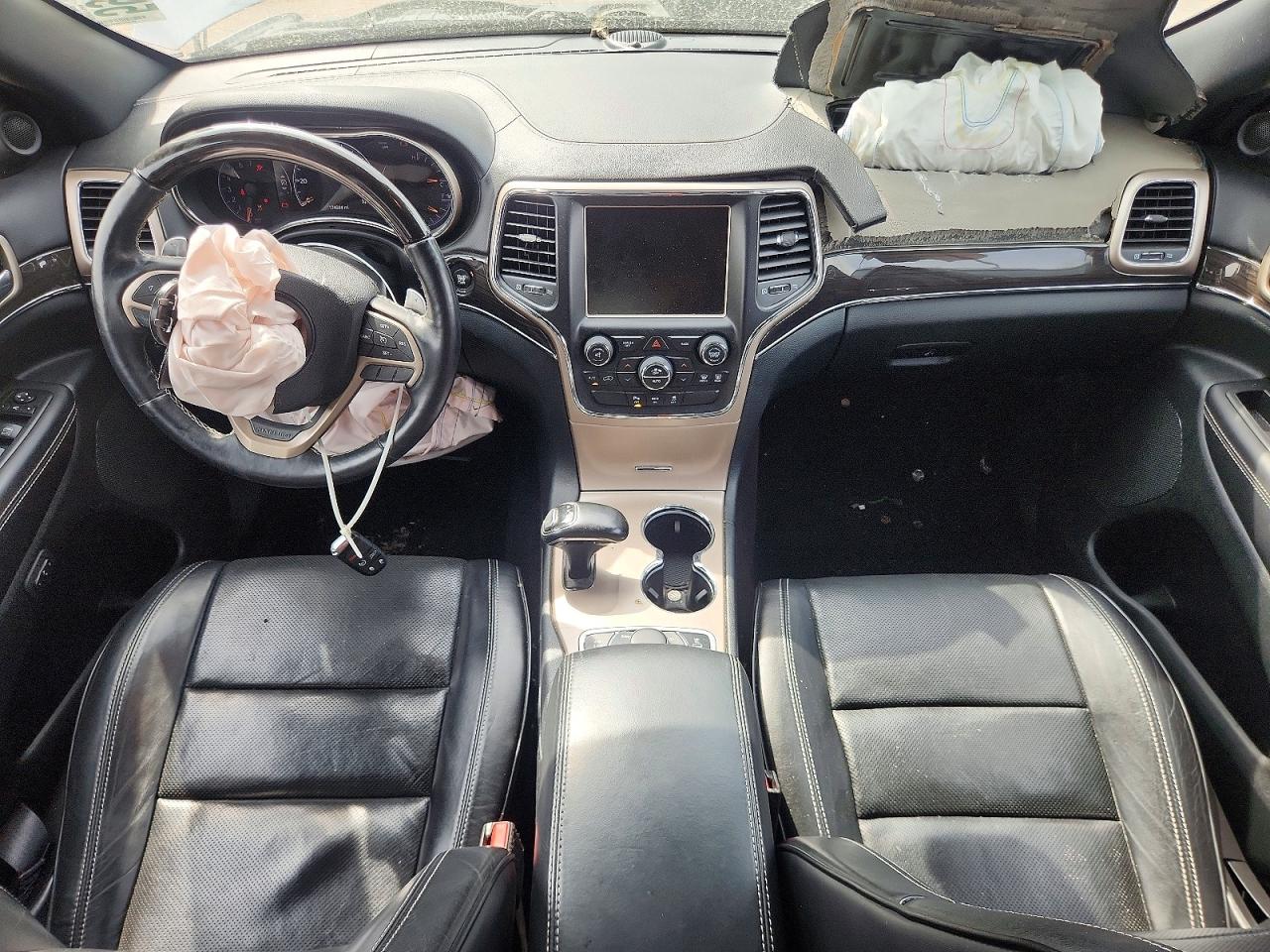 2015 Jeep Grand Cherokee Overland Серебряный vin: 1C4RJFCG2FC639634