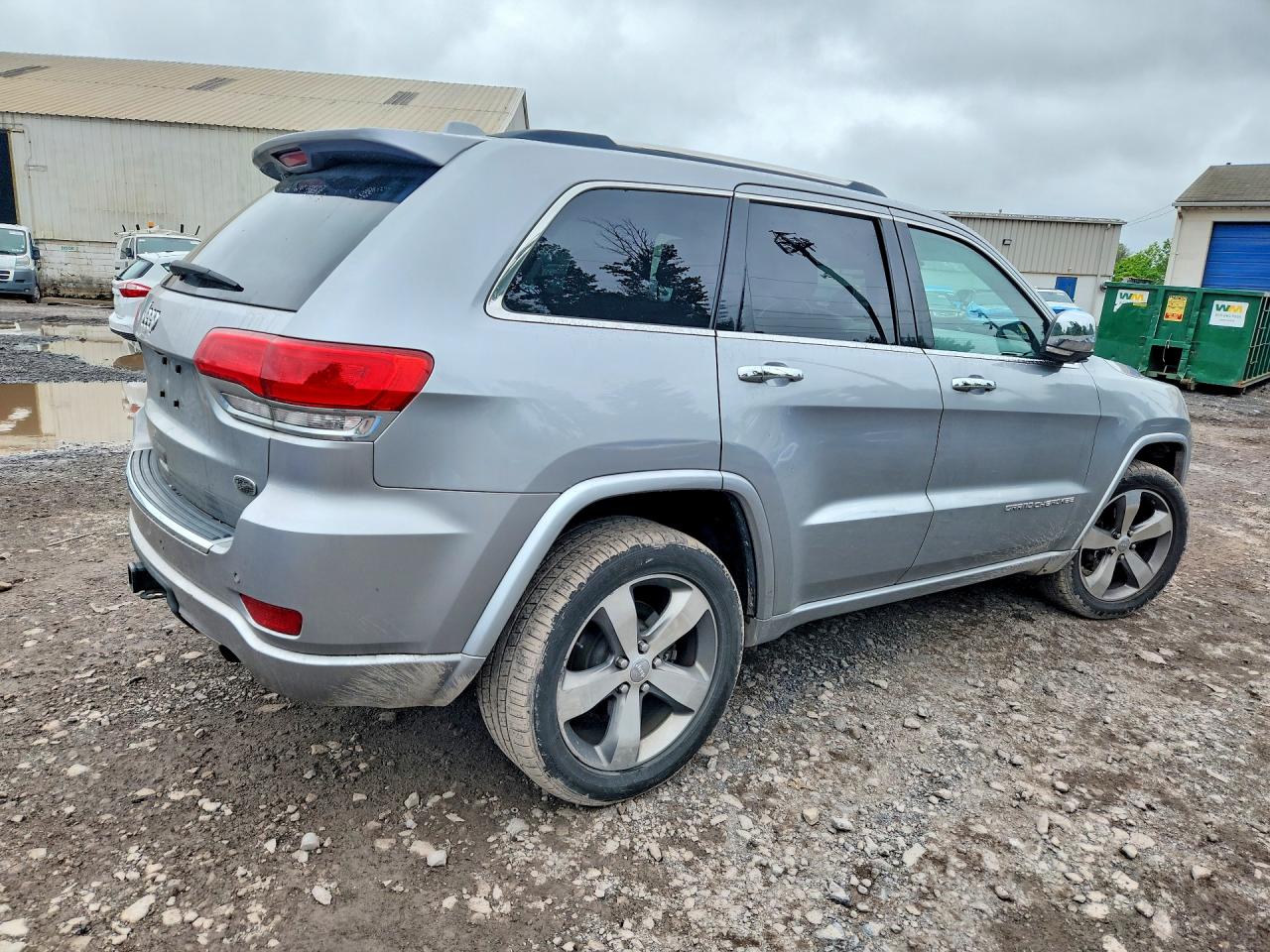 2015 Jeep Grand Cherokee Overland Gray vin: 1C4RJFCG2FC768621