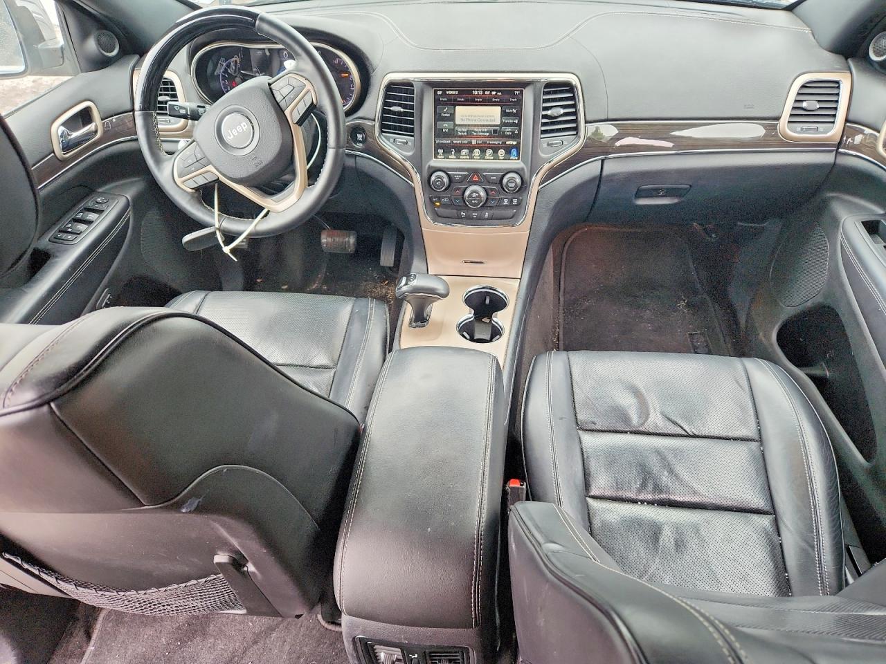 2015 Jeep Grand Cherokee Overland Gray vin: 1C4RJFCG2FC768621
