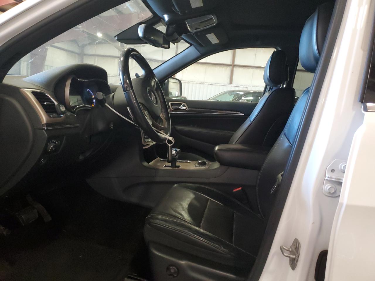 2015 Jeep Grand Cherokee Overland White vin: 1C4RJFCG2FC921112