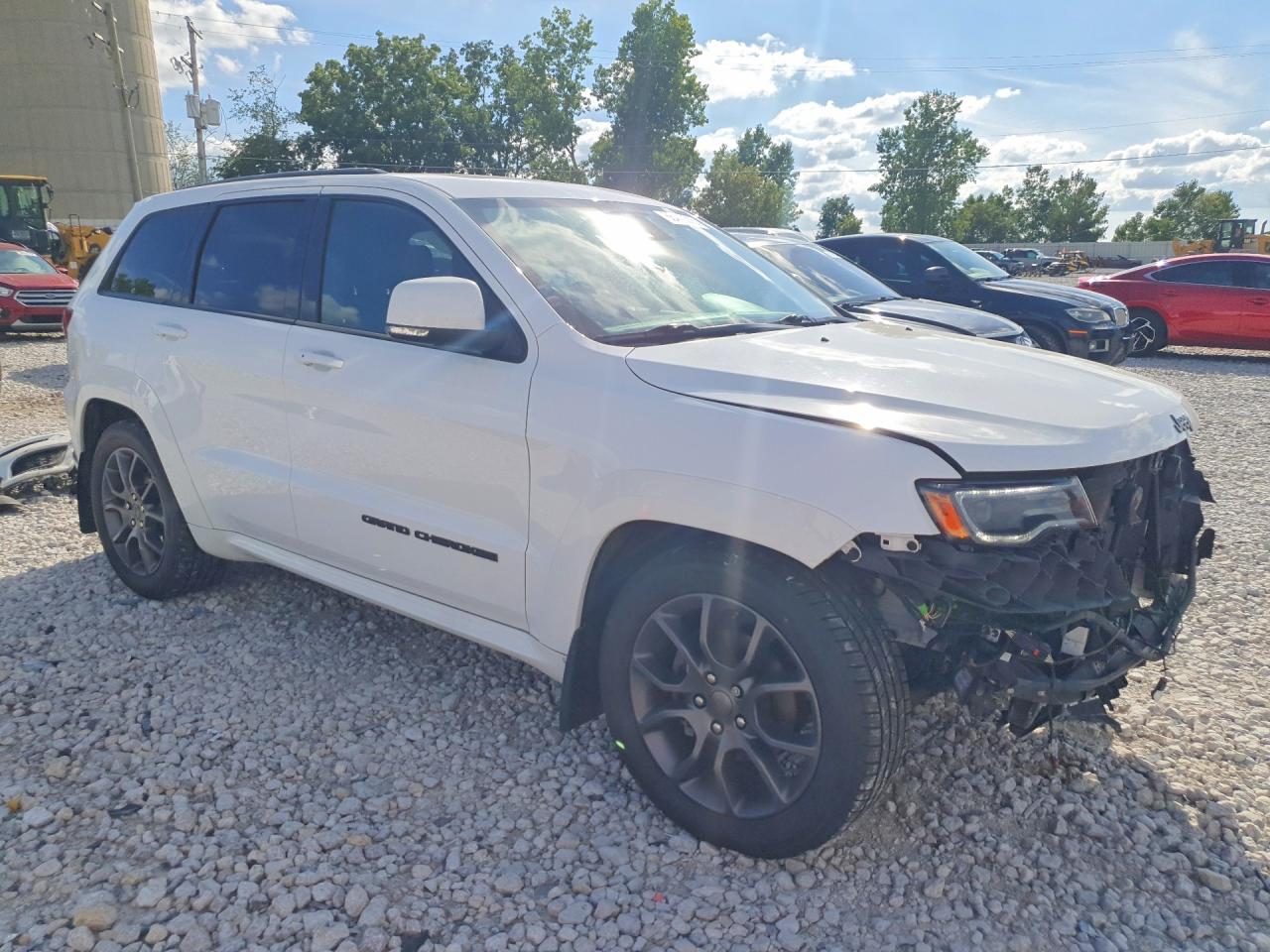 2020 Jeep Grand Cherokee Overland White vin: 1C4RJFCG2LC207024