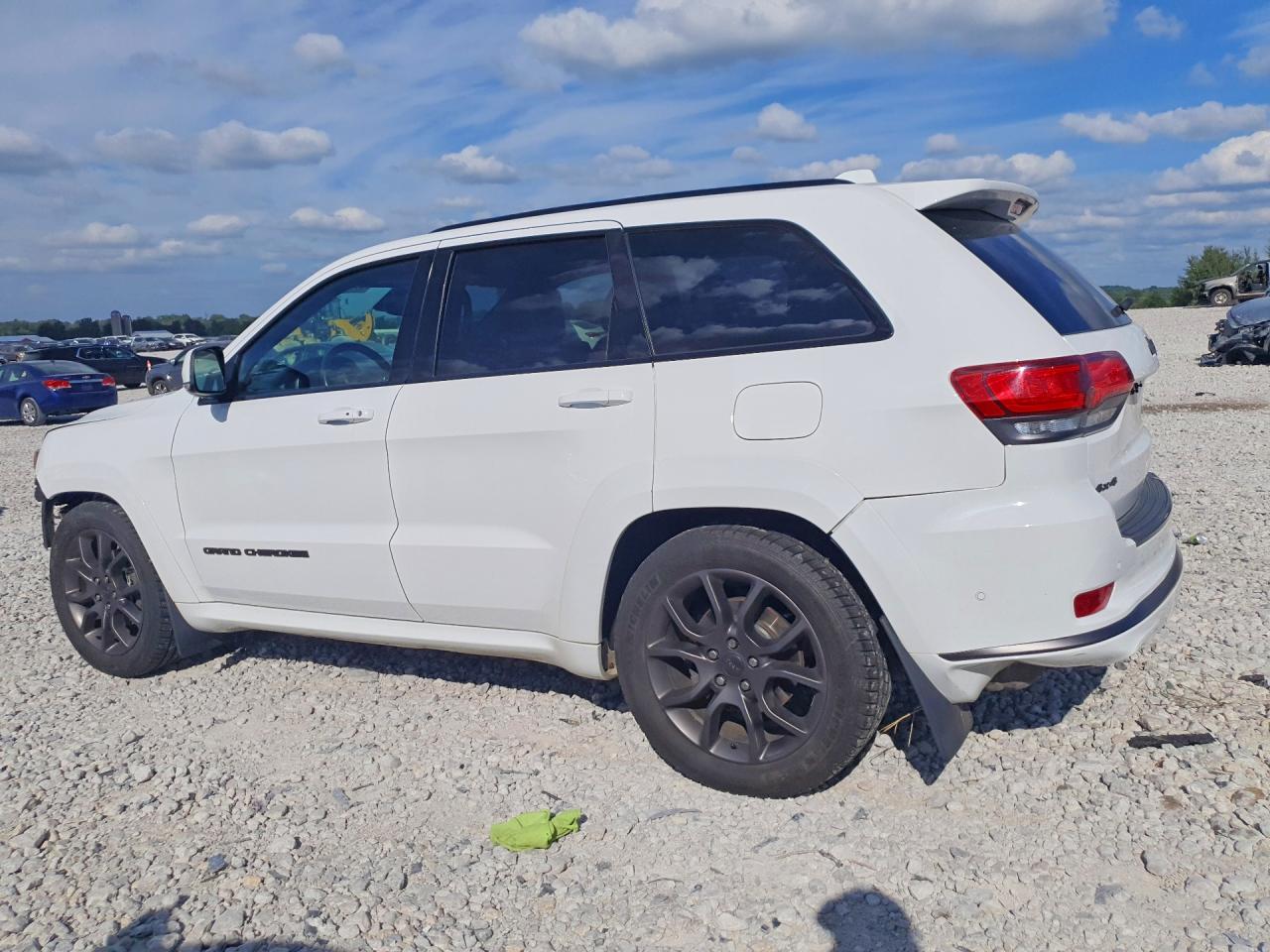 2020 Jeep Grand Cherokee Overland White vin: 1C4RJFCG2LC207024