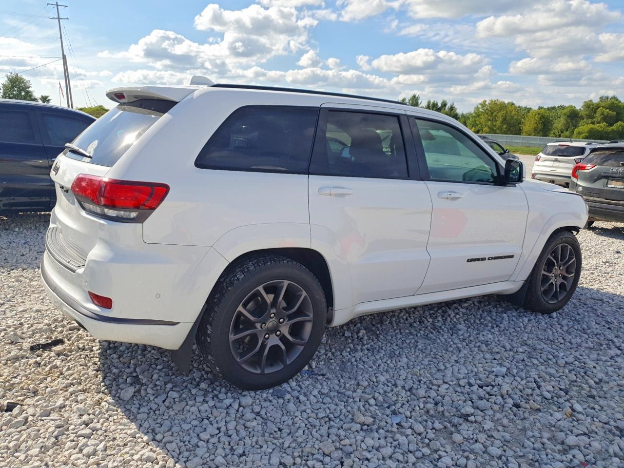 2020 Jeep Grand Cherokee Overland White vin: 1C4RJFCG2LC207024