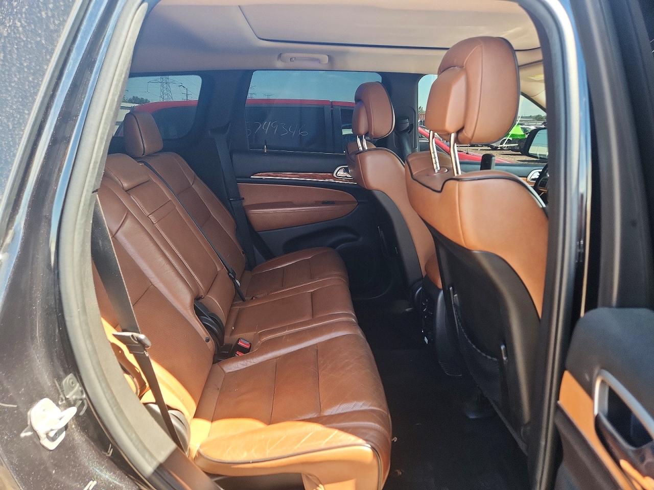 2012 Jeep Grand Cherokee Overland Black vin: 1C4RJFCG3CC154544