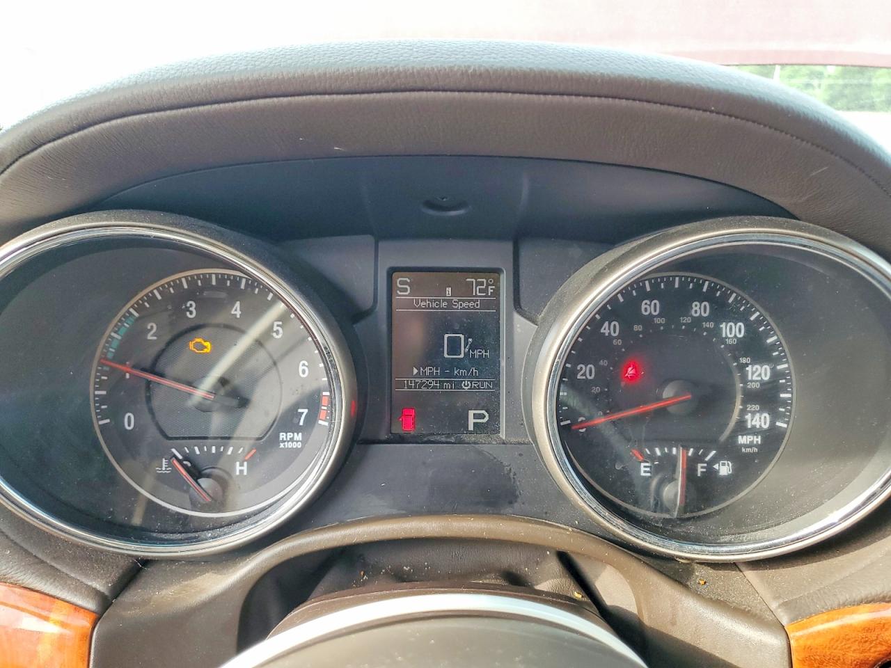 2012 Jeep Grand Cherokee Overland Красный vin: 1C4RJFCG3CC314843